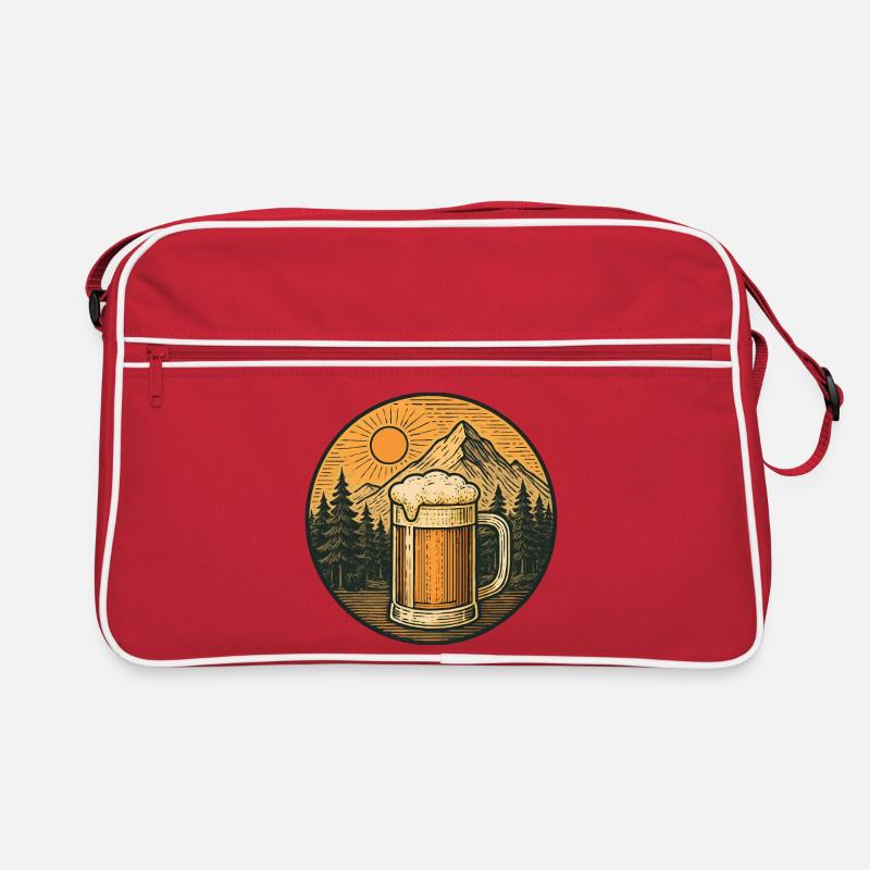 Alpenbier Panorama Retro Tasche