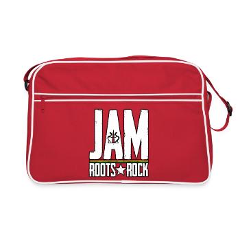 Jamaica Roots Rock Design - Sac Retro - rouge/blanc - Devant