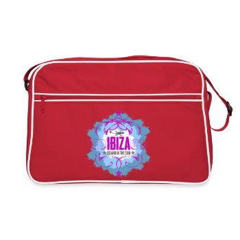 Ibiza Design soleil et mer - Sac Retro - rouge/blanc - Devant