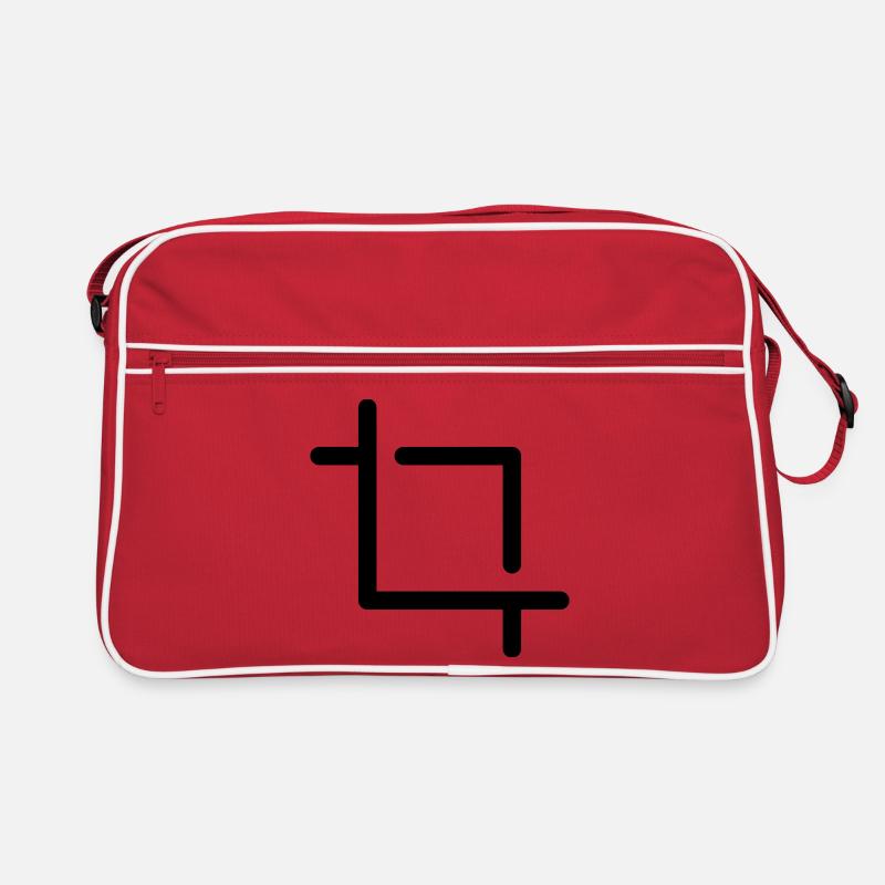 zuschneiden Icon Retro Tasche