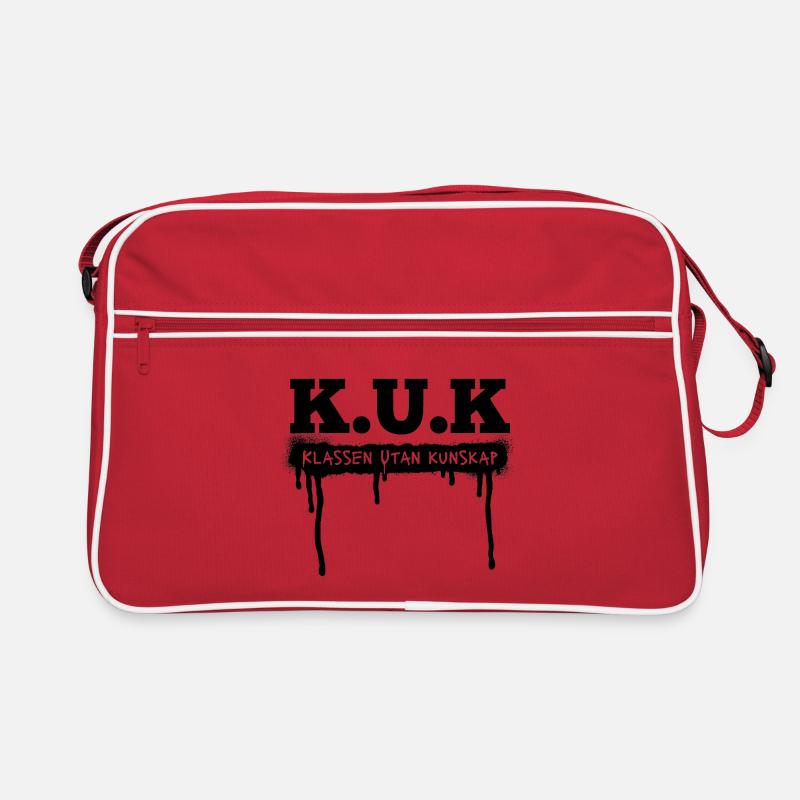 Class shirts K.U.K The class without knowledge Retro Bag