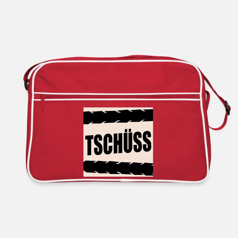 ADIEU LES CYCLISTES À VÉLO Sac Retro
