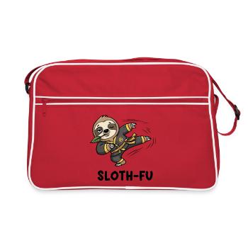 Kung-Fu Nap Master - Retro Bag - red/white - Front