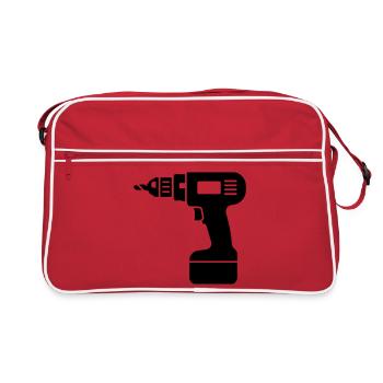 Drill - Retro Bag - red/white - Front