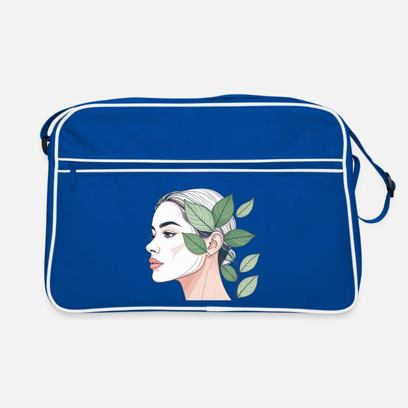 Die Natur ist ein Geisteszustand Retro Tasche