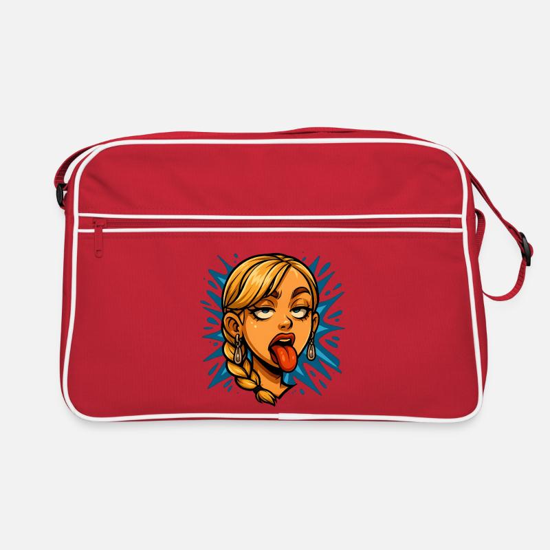 Grimasse Retro Tasche