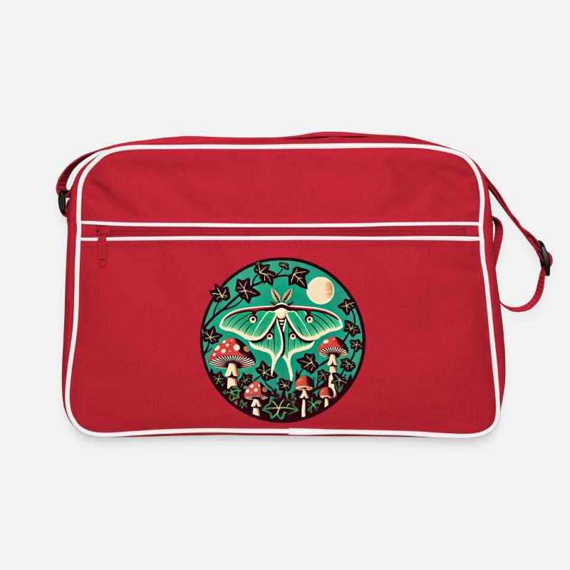 Luna Moth Retro Bag