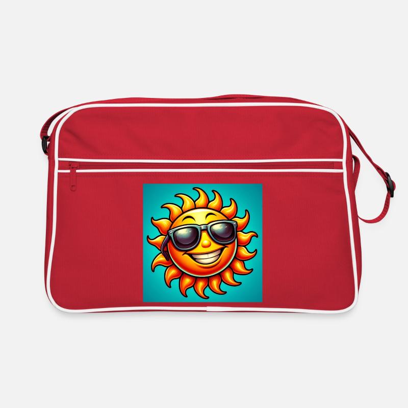 Sonne Retro Tasche