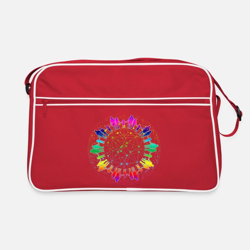 Rainbow Net de la communauté Sac Retro