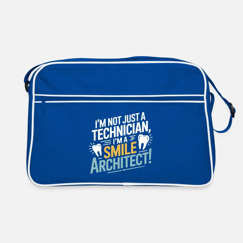 Dental Lab Technician Single Crown  Retro Bag