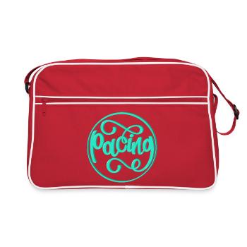 Pacing - Retro Bag - red/white - Front