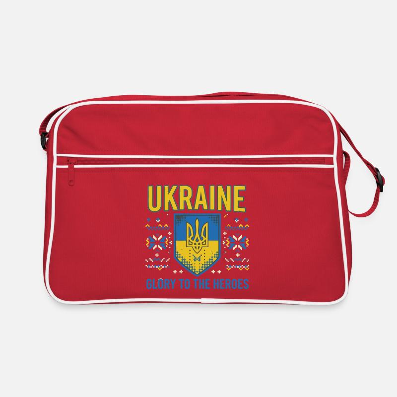 Ukraine Crest Glory Tee Retro Bag