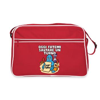 Sauter le quart de travail aujourd’hui - Sac Retro - rouge/blanc - Devant