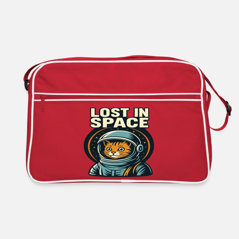 Perdu dans l’espace Katzen Astronaut Design Sac Retro
