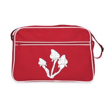 Champignons Champignons comestibles - Sac Retro - rouge/blanc - Devant