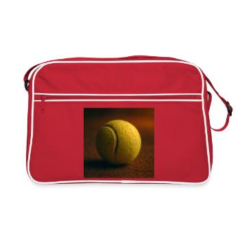 Sports - Tennis, balle de tennis - Sac Retro - rouge/blanc - Devant