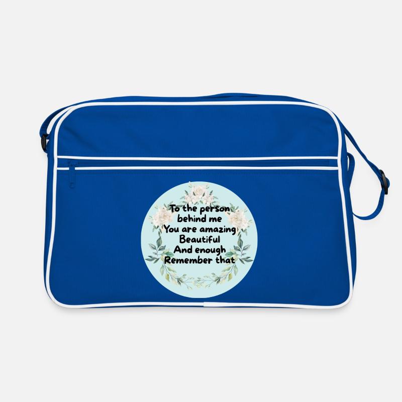 Couronne de fleurs Courage Circle Sac Retro