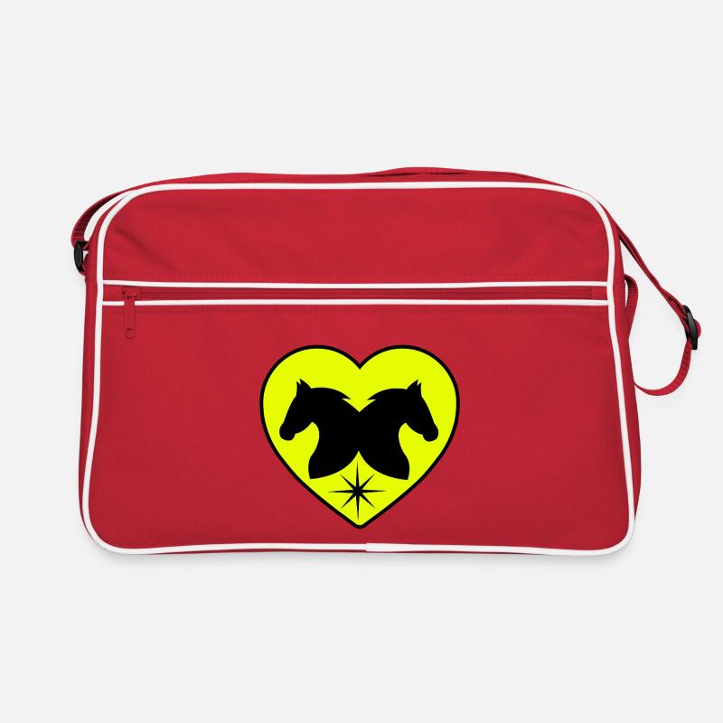 Pferde Retro Tasche