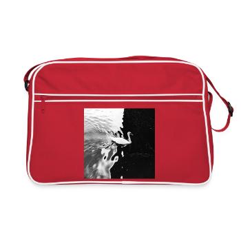 From light to darkness - Retro Tasche - Rot/Weiß - Vorne