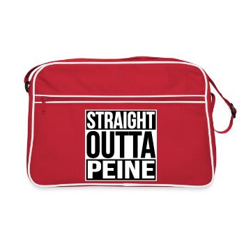 TOUT DROIT SORTI DE LA PEINE - Sac Retro - rouge/blanc - Devant
