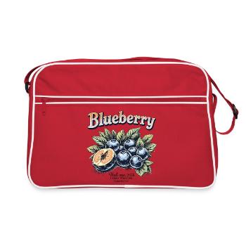 Bleuets millésimés - Sac Retro - rouge/blanc - Devant