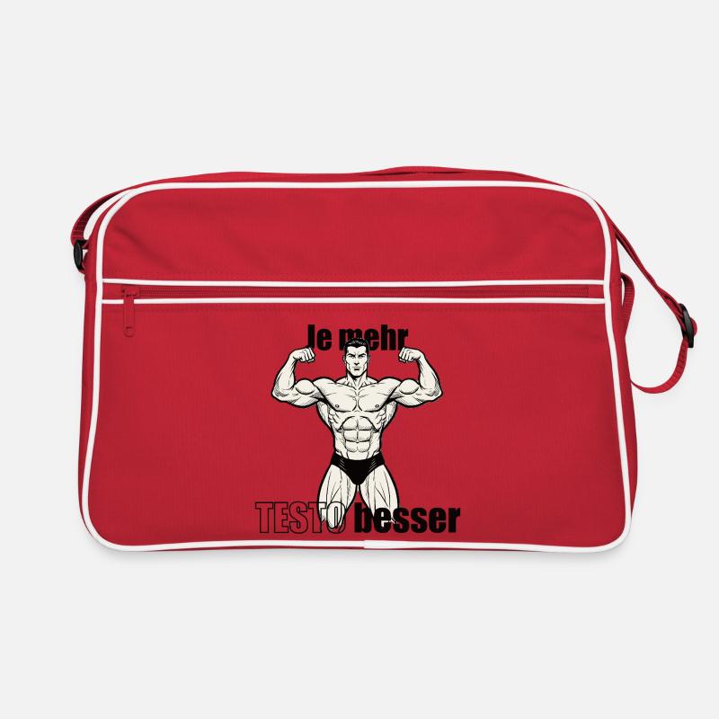 Muscle Hero Power Pose Conception d’impression Sac Retro
