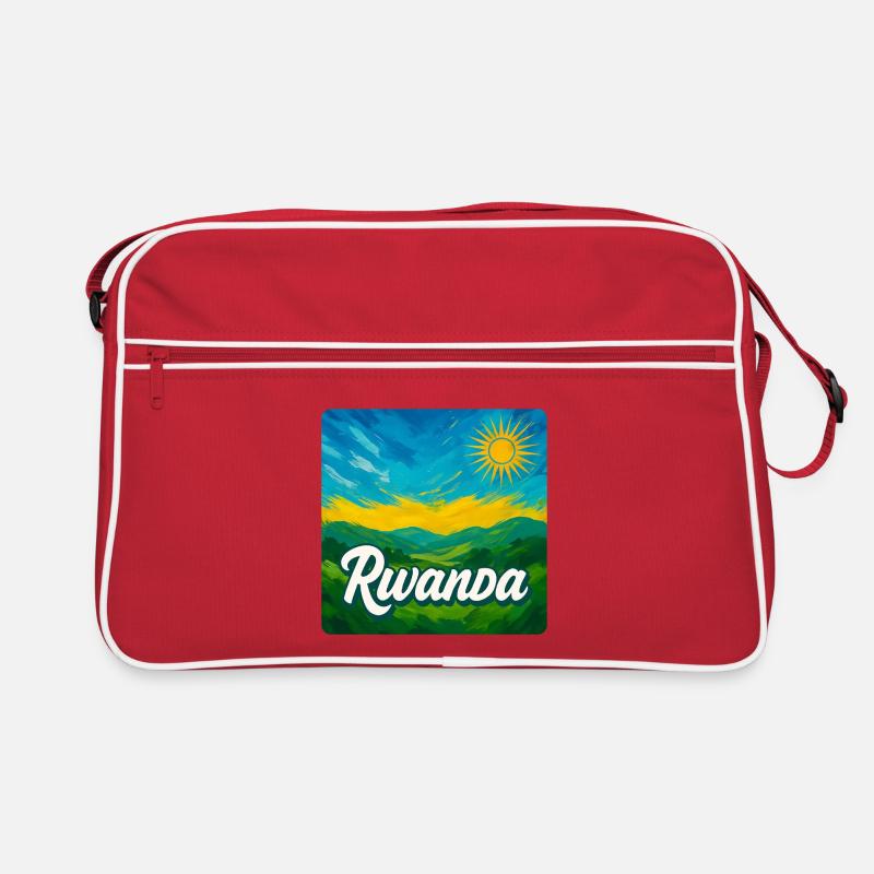 Rwanda – La beauté verte de l’Afrique Sac Retro