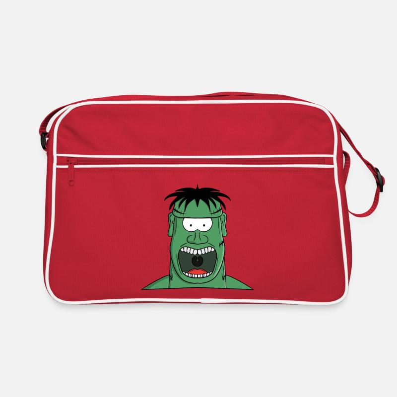 Screaming monstrous creature Retro Bag