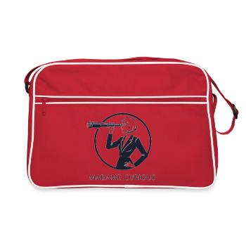 Madame Curious - Retro Tasche - Rot/Weiß - Vorne