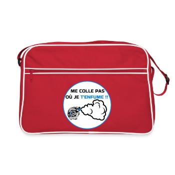  Bagnole - Sac Retro - rouge/blanc - Devant