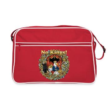 No King: Wealth and Crown - Retro Bag - red/white - Front