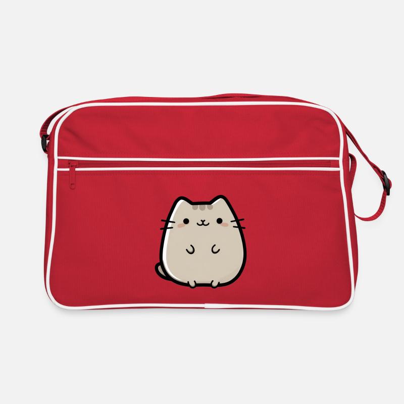 mignon petit chat chibi Sac Retro