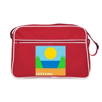 Spring - Retro Bag - red/white - Front