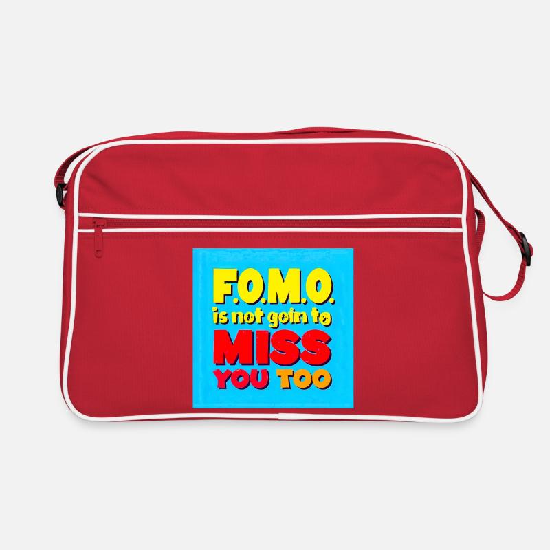 FOMO ne va pas vous manquer non plus Sac Retro
