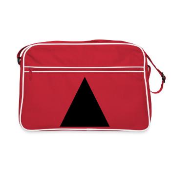 Triangle - Retro Bag - red/white - Front