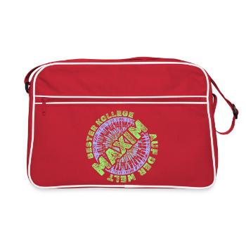 Maxim - Retro Bag - red/white - Front