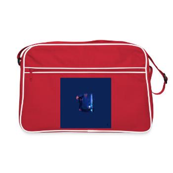 TEXTURA_DE_COLOR_#27 - Sac Retro - rouge/blanc - Devant