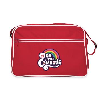 Our Little Comrade - Funny Socialism Design - Retro Bag - red/white - Front