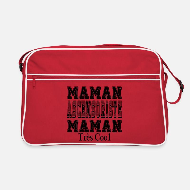Aufzugsführer Mutter Sehr coole Mutter Retro Tasche
