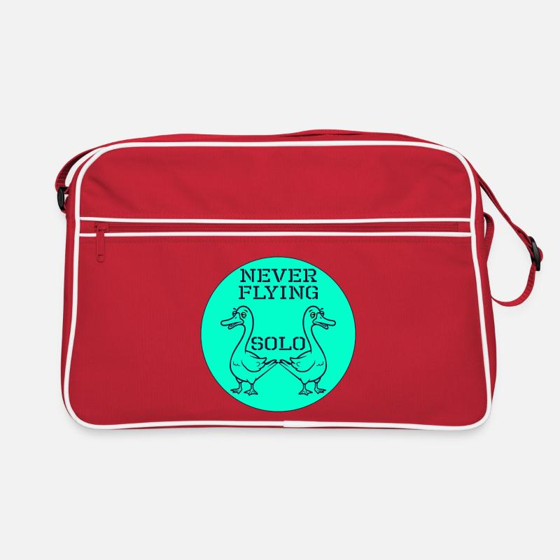 Gänse-Jagd Retro Tasche