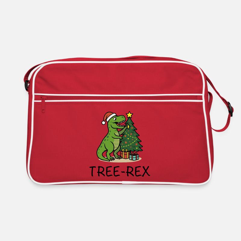 Tree-Rex – Ugly Christmas Style Retro Tasche
