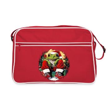 Grenouilles de Noël - Sac Retro - rouge/blanc - Devant