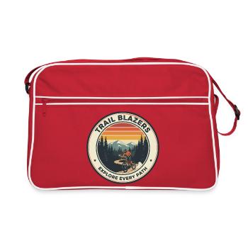 Trail Blazers Explore Every Path MTB - Retro Bag - red/white - Front