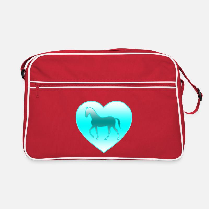 horses Retro Bag