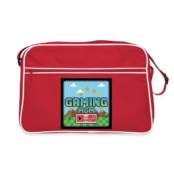 Gaming Mom - Retro Bag - red/white - Front