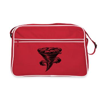 Tornado - Retro Bag - red/white - Front