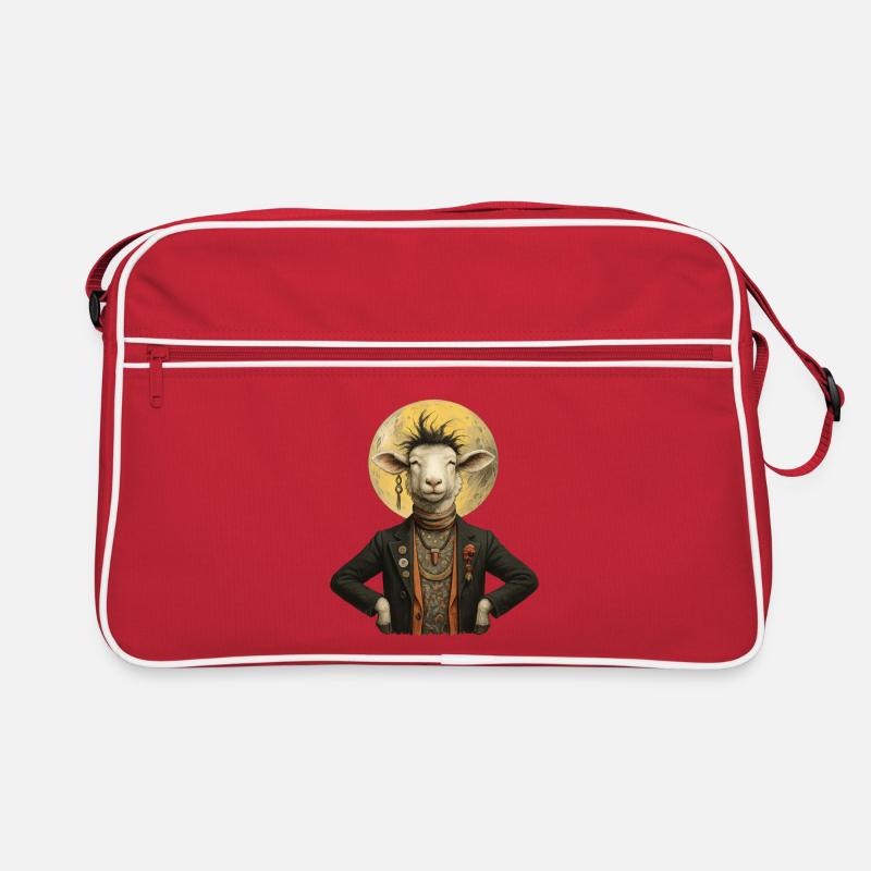 Moon Gentleman Sheep Retro Bag