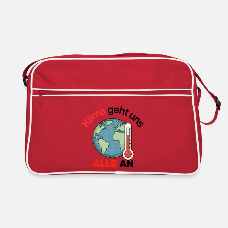 Climate concerns us all. Act now, Future now Retro Bag