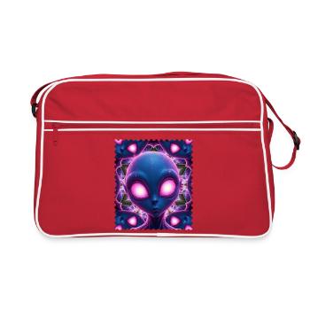 Kaléidoscope néonalie - Sac Retro - rouge/blanc - Devant