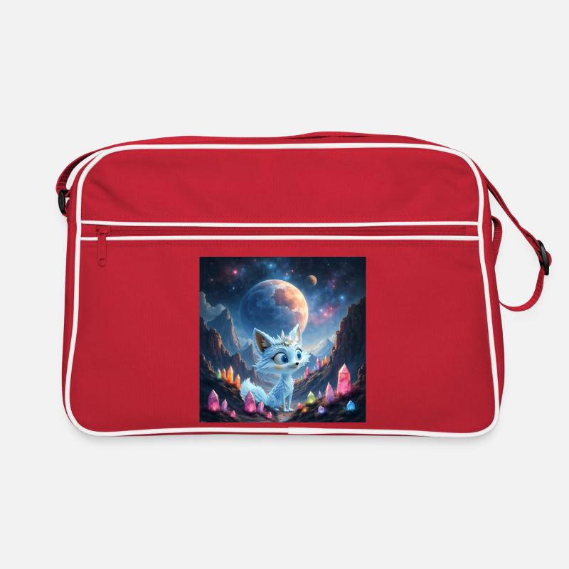 Celestial Crucible Blue Fox Retro Bag